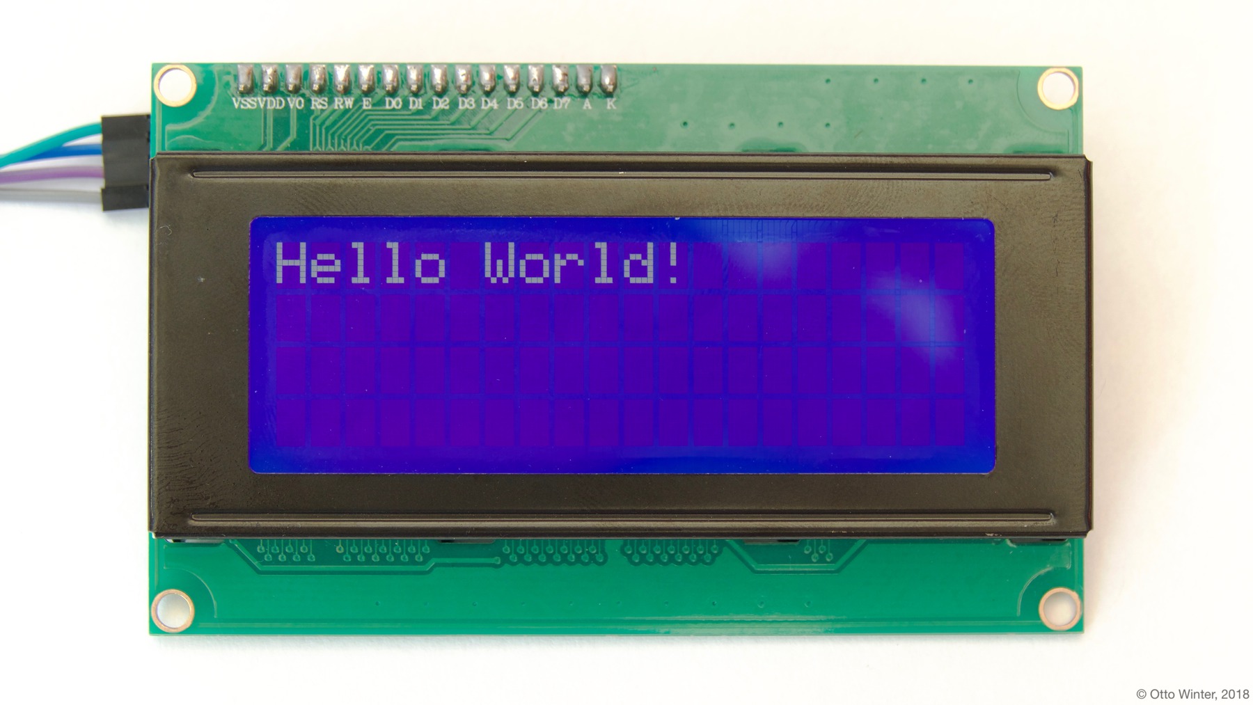 printf redirect to an LCD display