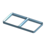 Gridfinity Super Light Baseplate 2x1