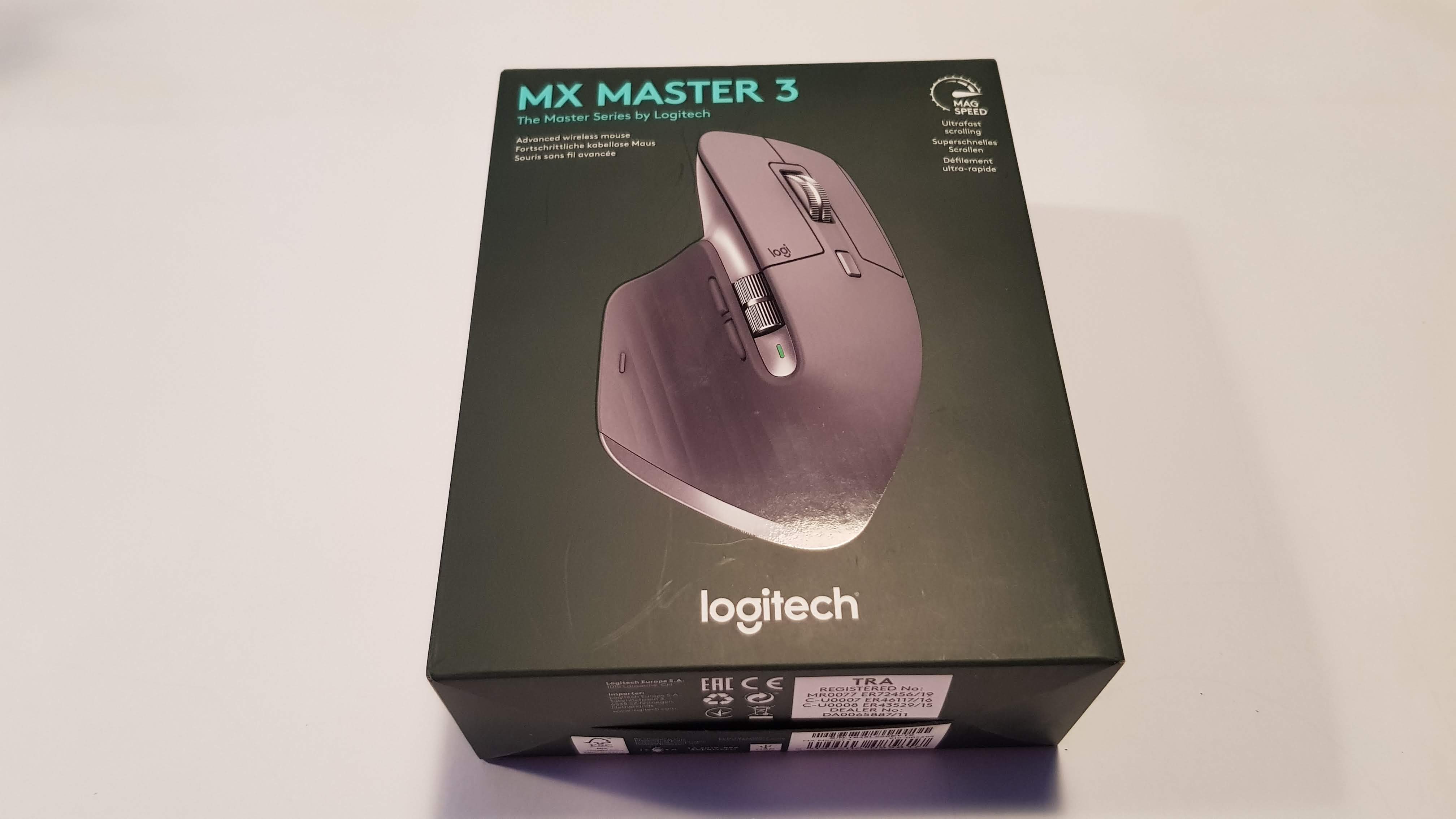 Unboxing - Box of the Logitech MX Master 3