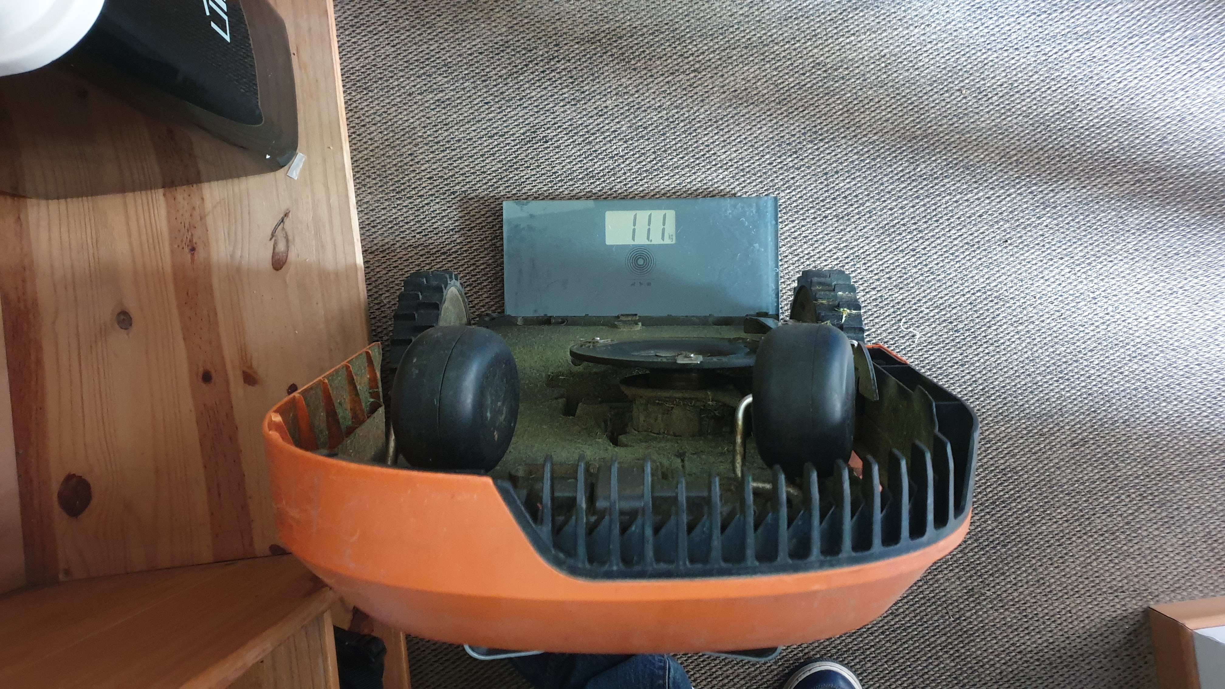 Poids de la tondeuse Worx Landroid