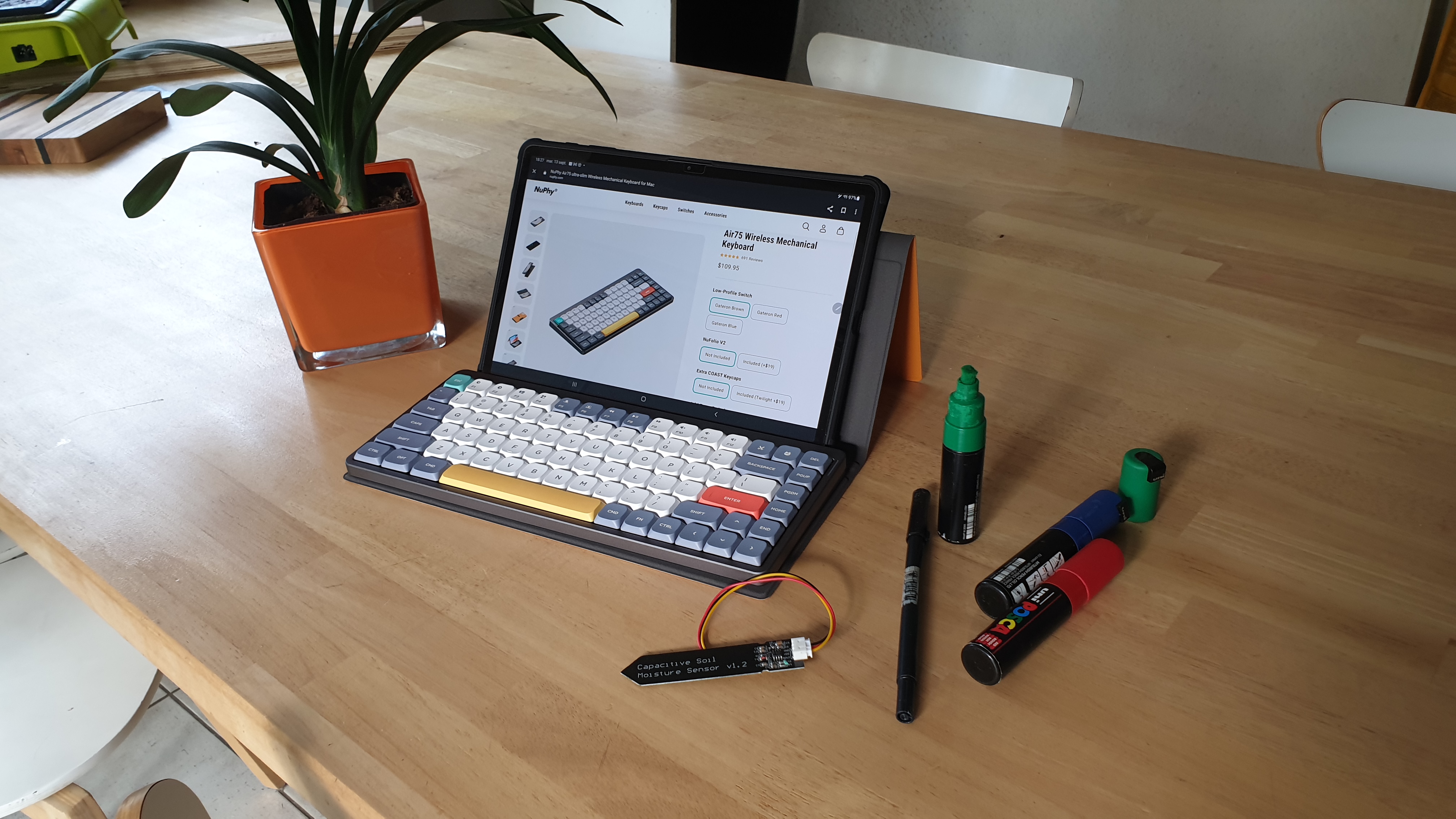 Le clavier mécanique NuPhy Air75
