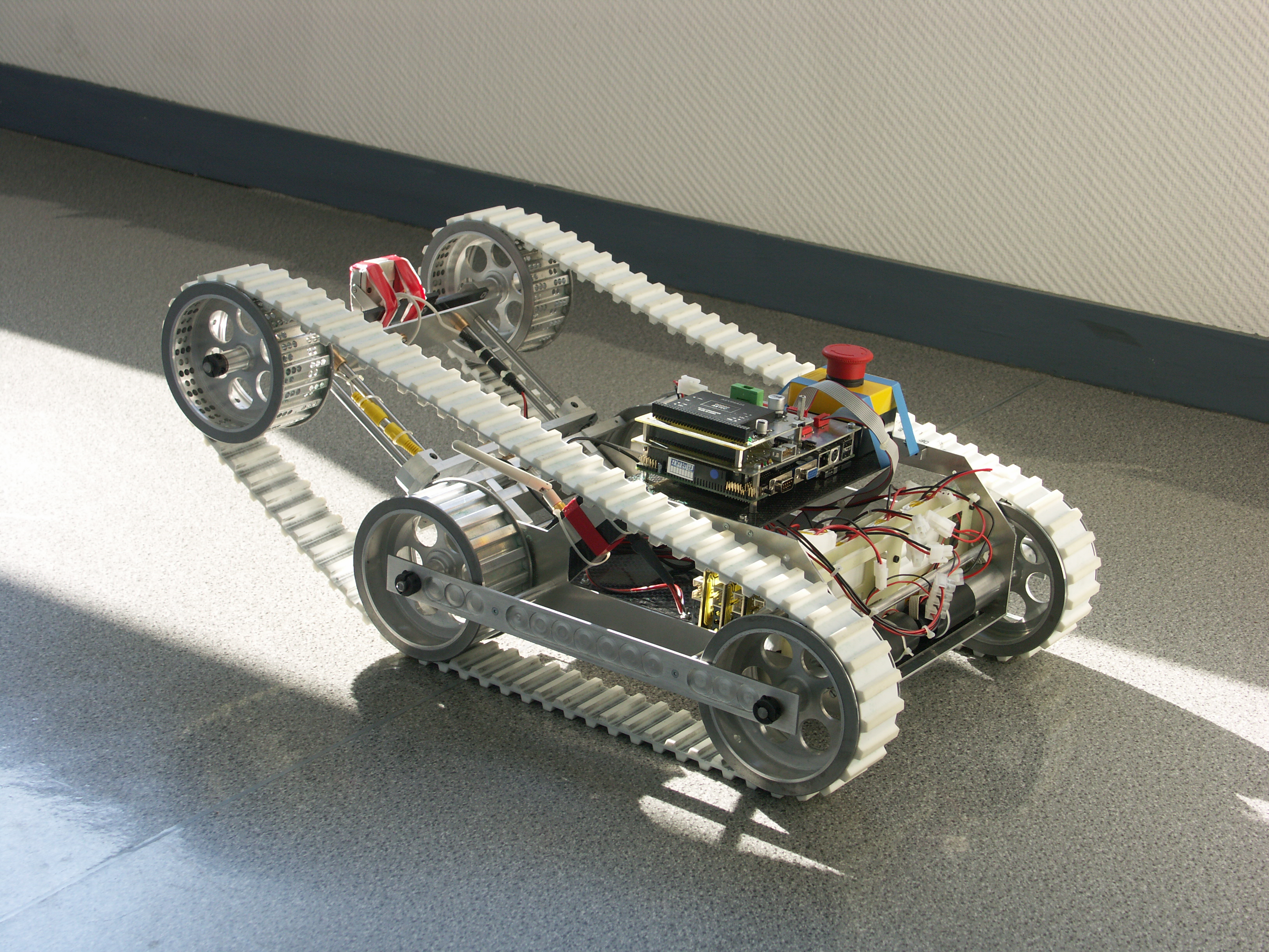 Premier prototype du robot B2P2