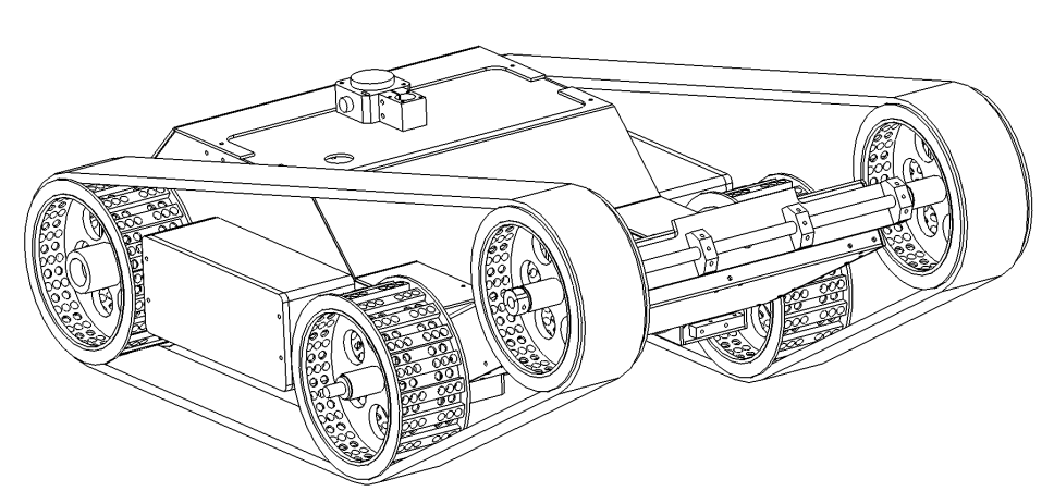 Image CAO du robot B2P2