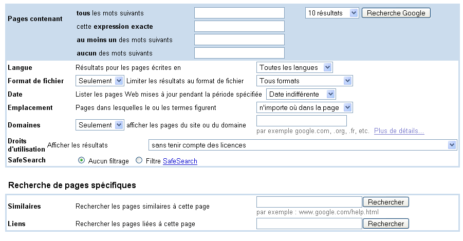 Exemple de formulaire HTML