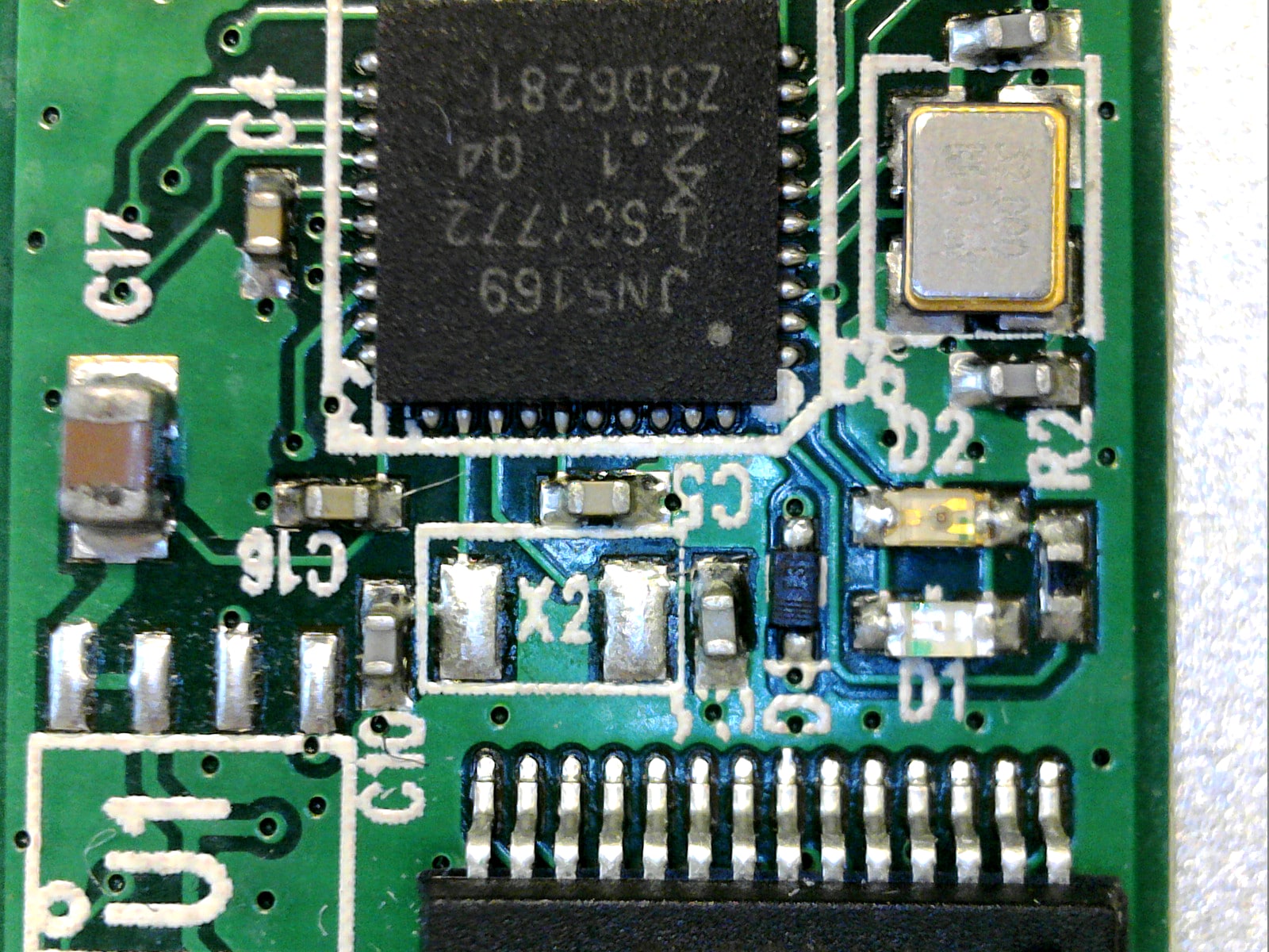 Le processeur JN5169 du NXP OM15020 USB DONGLE, JN5169 module